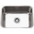 Finalcut 18 Gauge Eston Series Undermount Stainless Steel Single Bowl Kitchen Sink FI726397